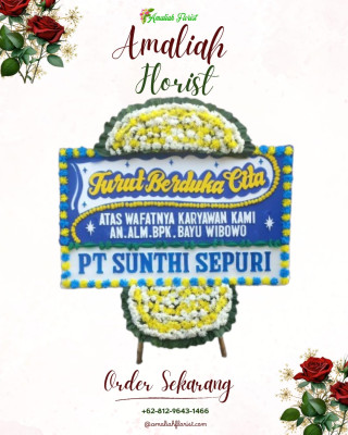 Papan Bunga Duka di Bintan Pesisir