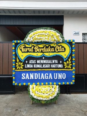 Papan Bunga Duka di Bintan Pesisir